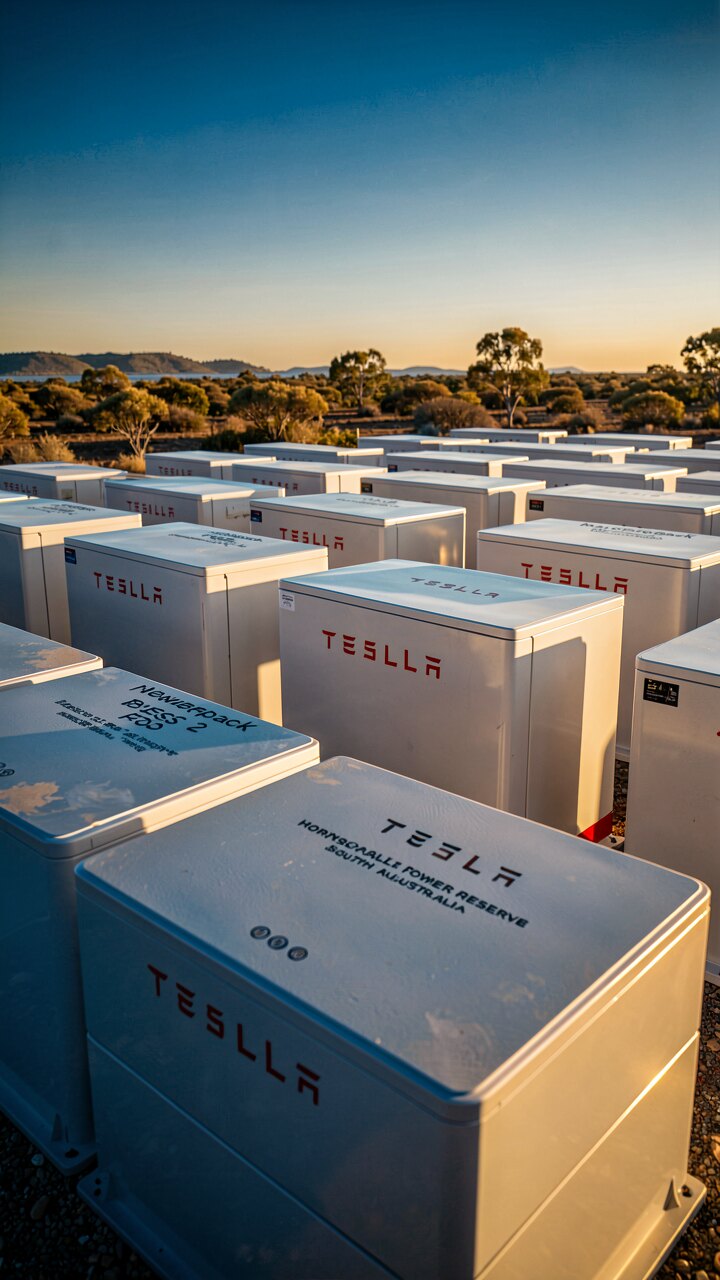 Hornsdale Stromspeicher (Teslas Big Battery), Australien