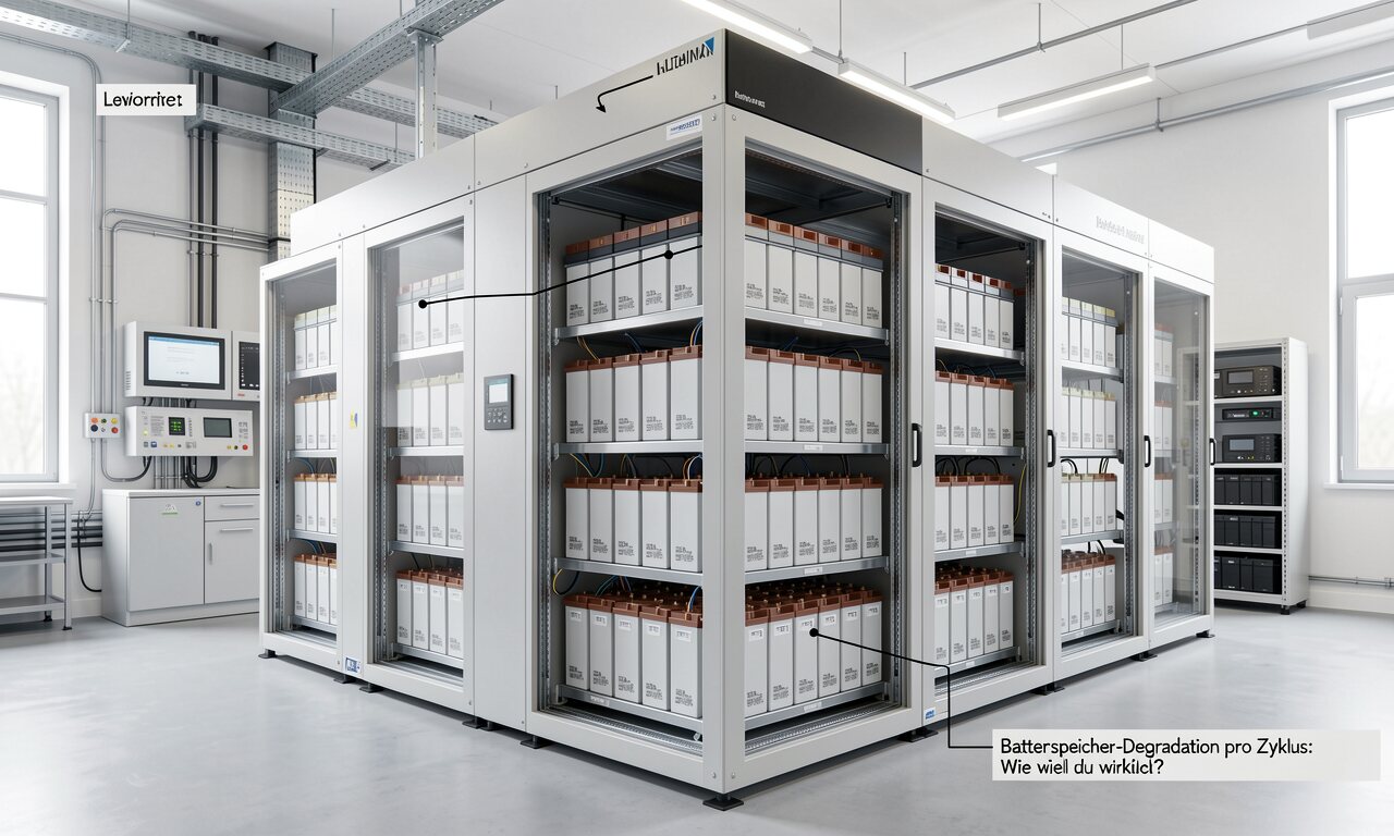 Batteriespeicher-Degradation pro Zyklus: Wie viel verlierst du wirklich?