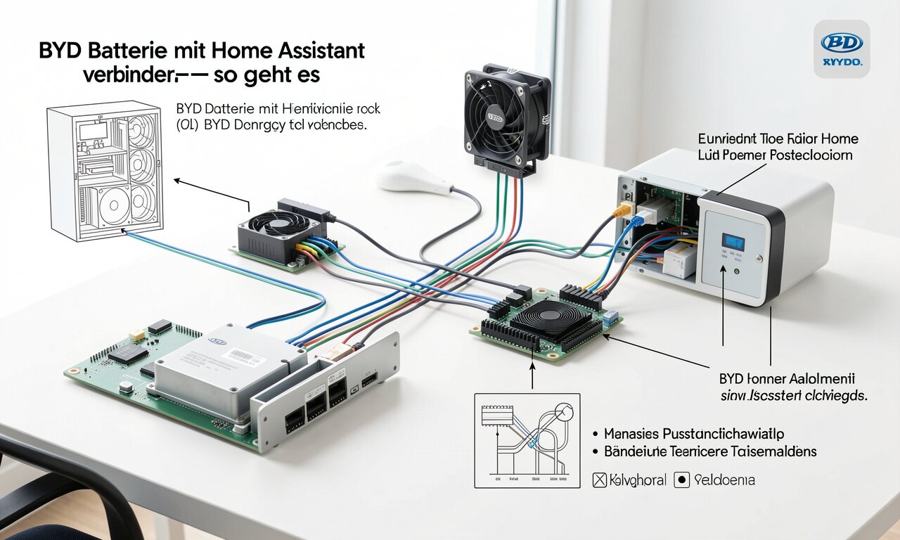 BYD Batterie mit Home Assistant verbinden — so geht es