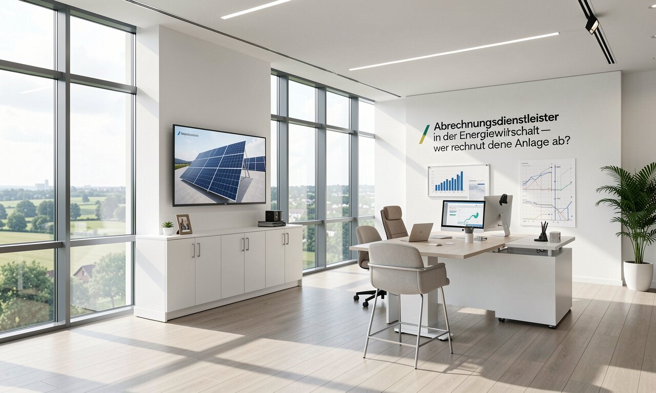 Abrechnungsdienstleister in der Energiewirtschaft — wer rechnet deine Anlage ab?