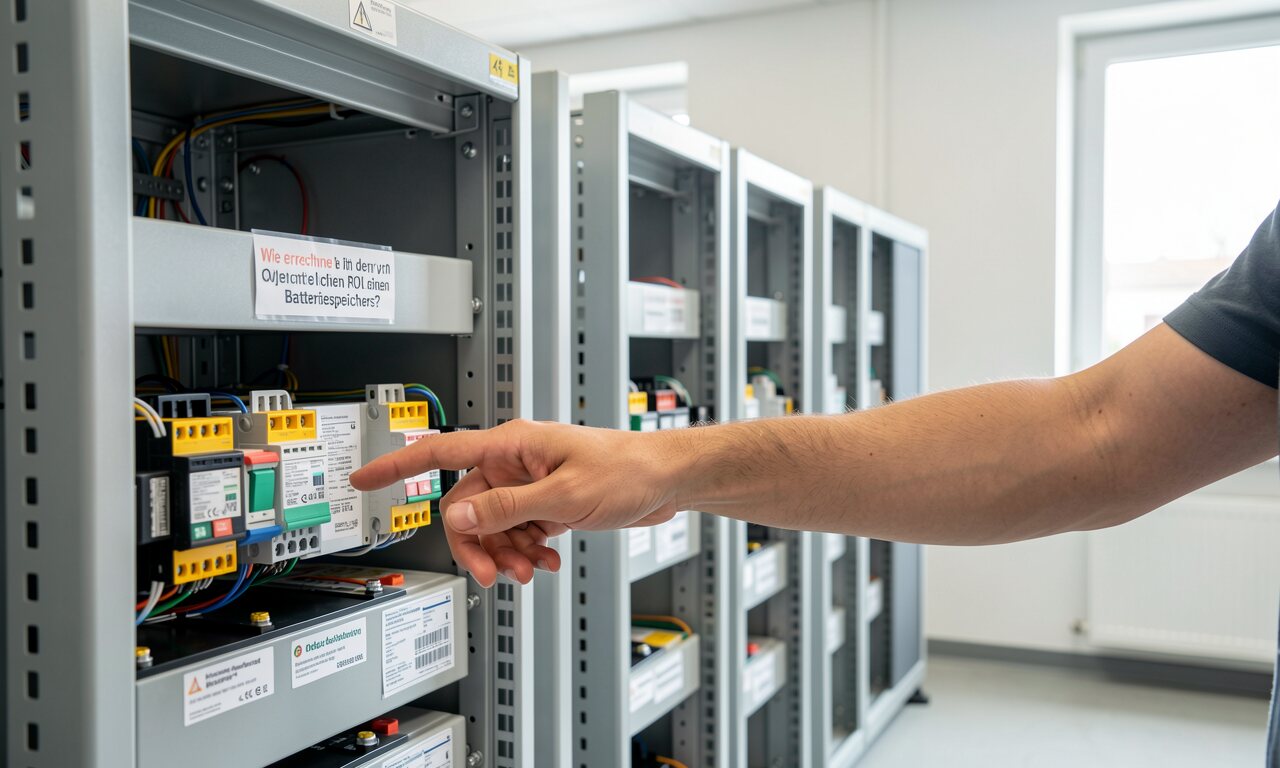 Wie errechne ich den ROI eines Batteriespeichers?