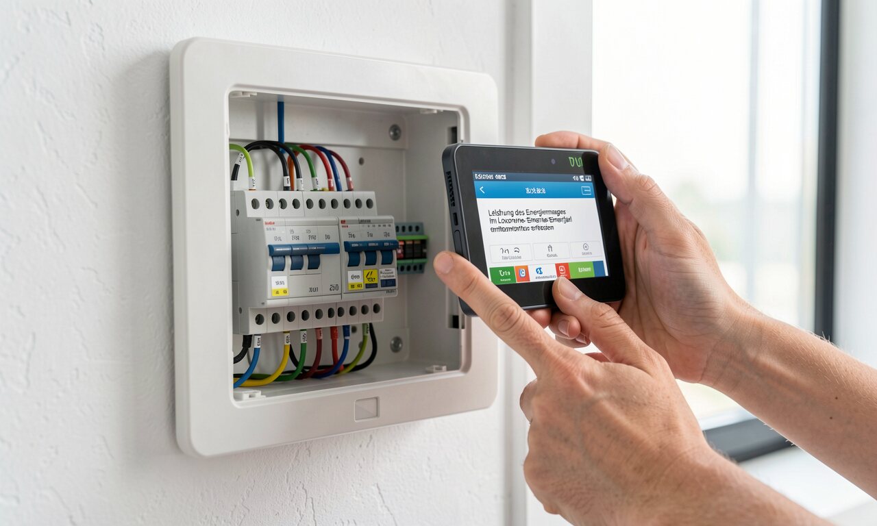 Leistung des Energiemanagers im Loxone-Energieflussmonitor erfassen