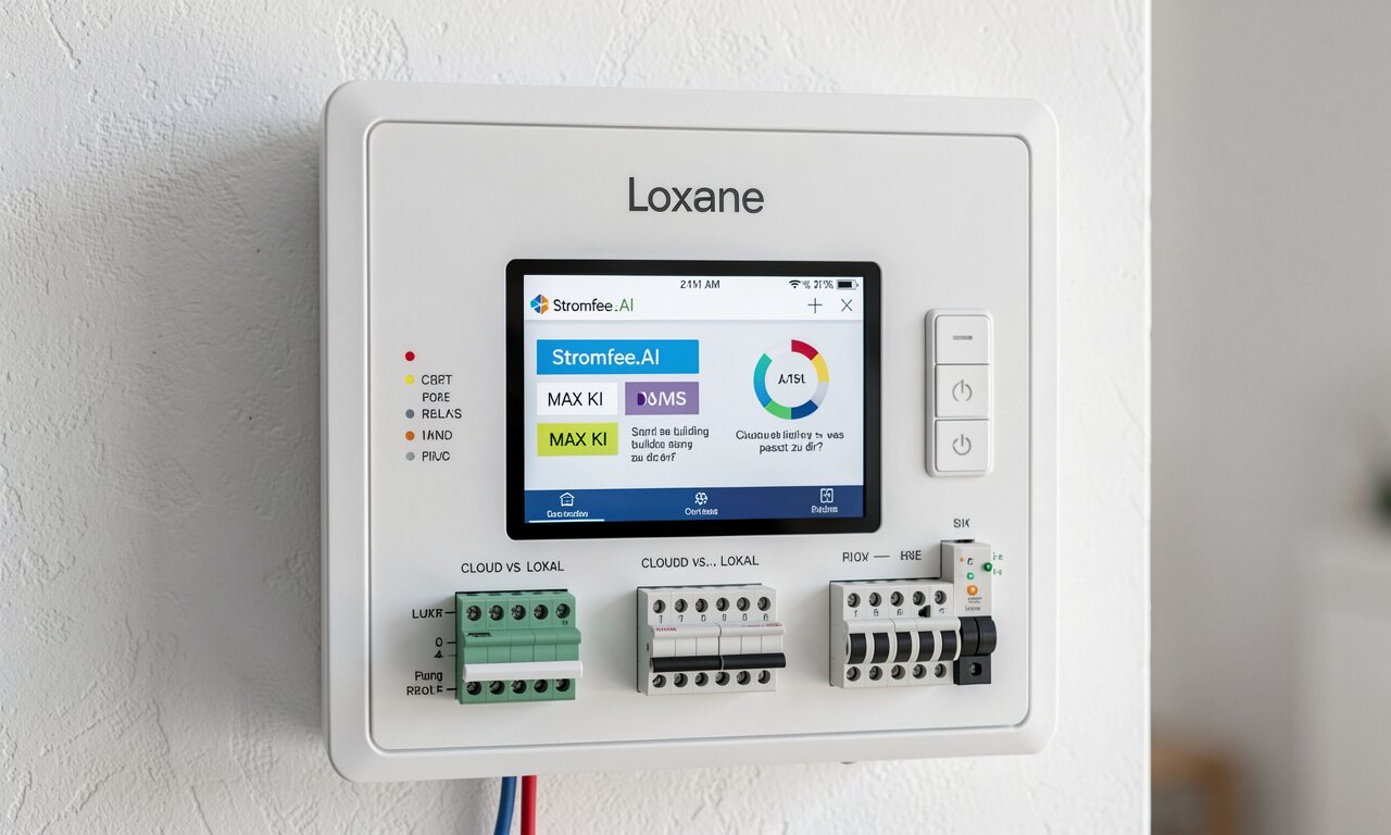 Loxone KI: Stromfee.AI, MAX KI, Cloud vs. lokal – was passt zu dir?
