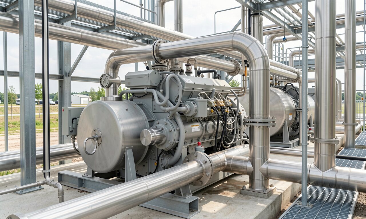 Wie funktioniert ein Biogaskraftwerk?