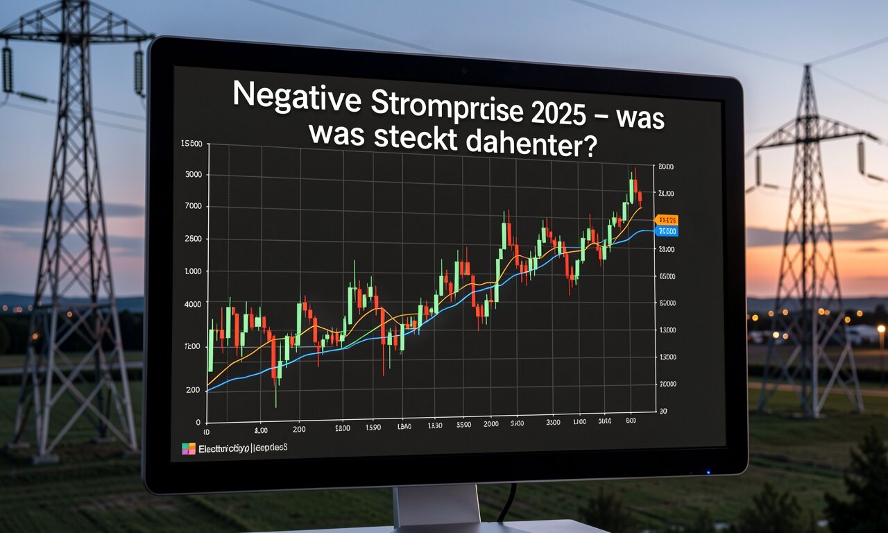 Negative Strompreise 2025 – was steckt dahinter?