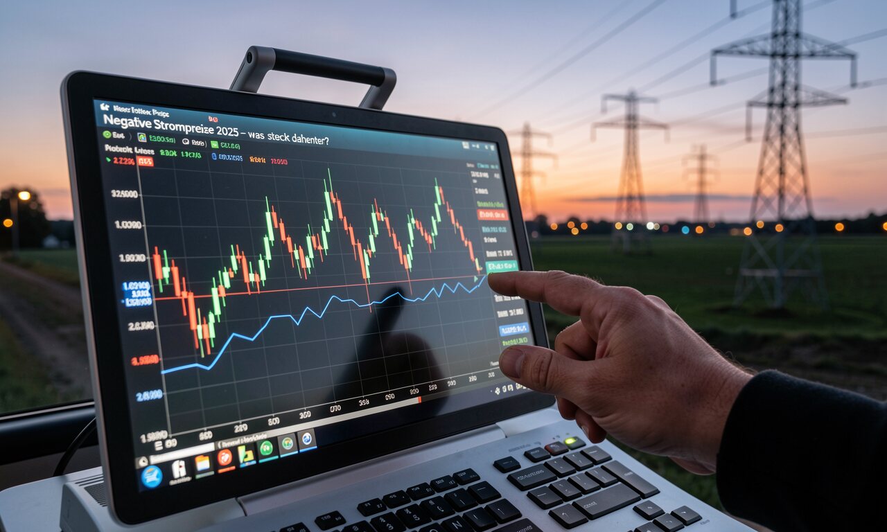 Negative Strompreise 2025 – was steckt dahinter?