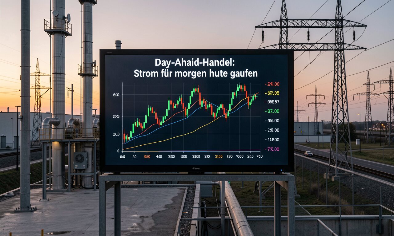 Day-Ahead-Handel: Strom für morgen heute kaufen