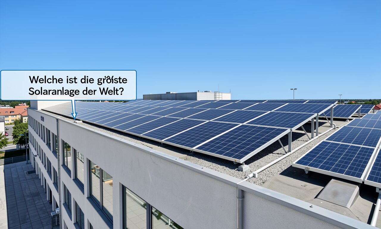 Welche ist die größte Solaranlage der Welt?