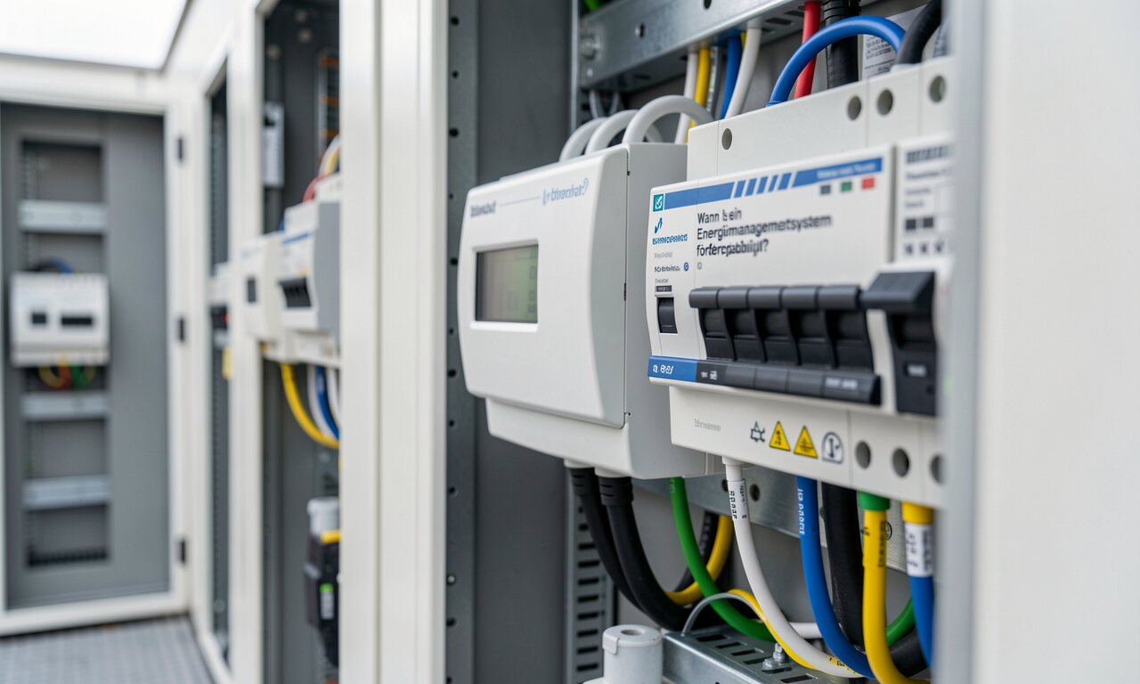 Wann ist ein Energiemanagementsystem förderfähig?