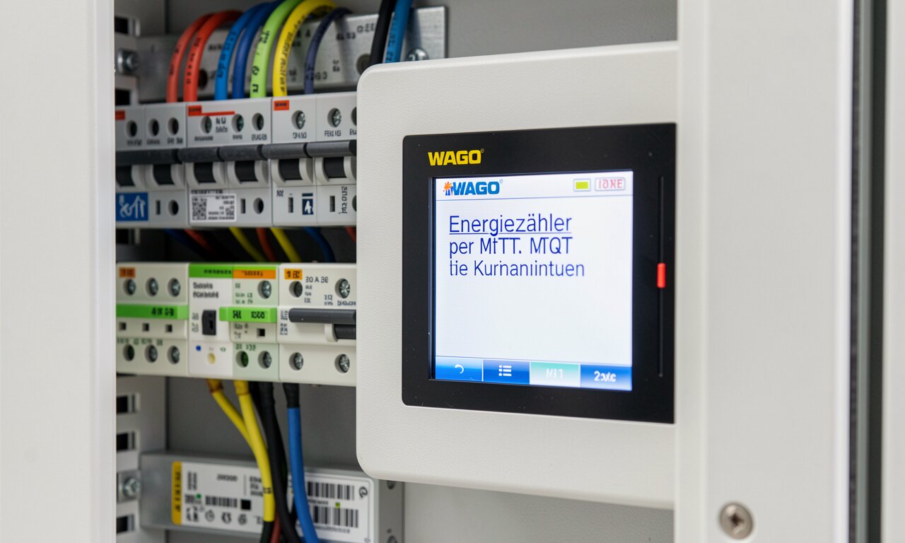 WAGO Energiezähler per MQTT auslesen – die Kurzanleitung