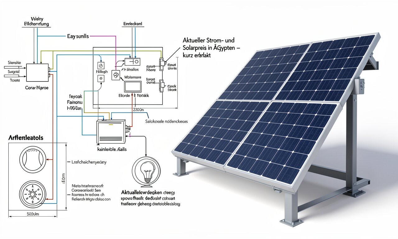 Aktueller Strom- und Solarpreis in Ägypten – kurz erklärt