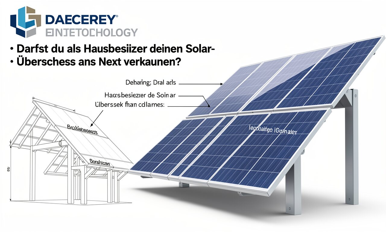 Darfst du als Hausbesitzer deinen Solar-Überschuss ans Netz verkaufen?