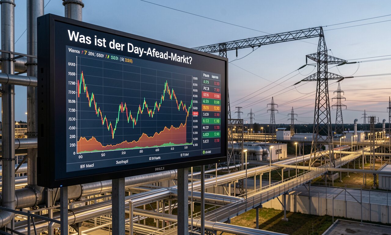 Day-Ahead-Markt: So entsteht dein Strompreis