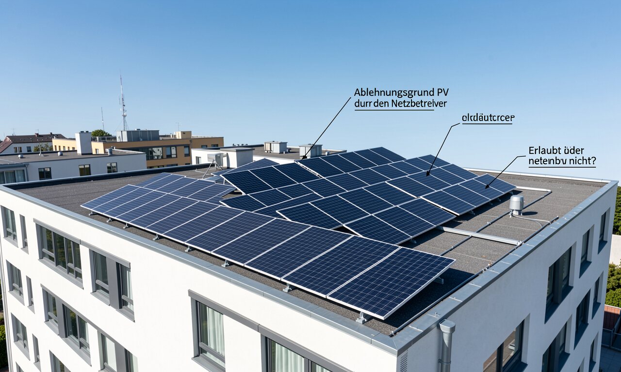 Ablehnungsgrund PV durch den Netzbetreiber – erlaubt oder nicht?