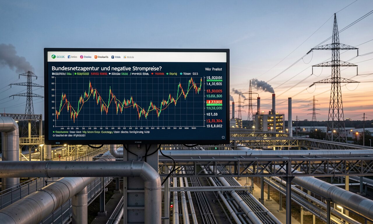 Bundesnetzagentur und negative Strompreise: Wer macht die Preise?