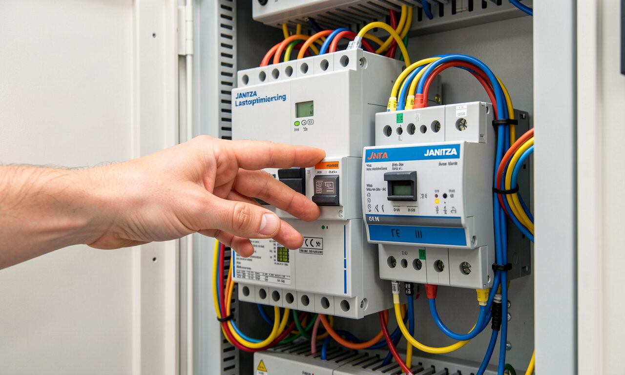 Wie funktioniert die Janitza Spitzenlastoptimierung?