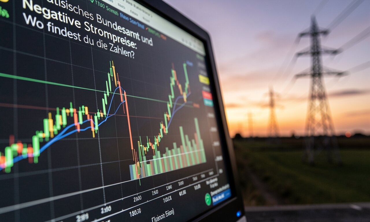 Statistisches Bundesamt und negative Strompreise: Wo findest du die Zahlen?