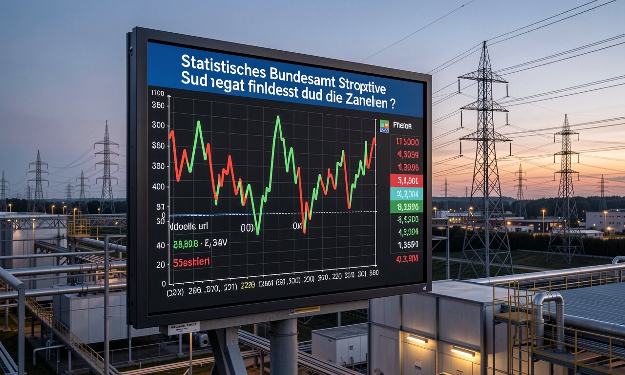 Statistisches Bundesamt und negative Strompreise: Wo findest du die Zahlen?