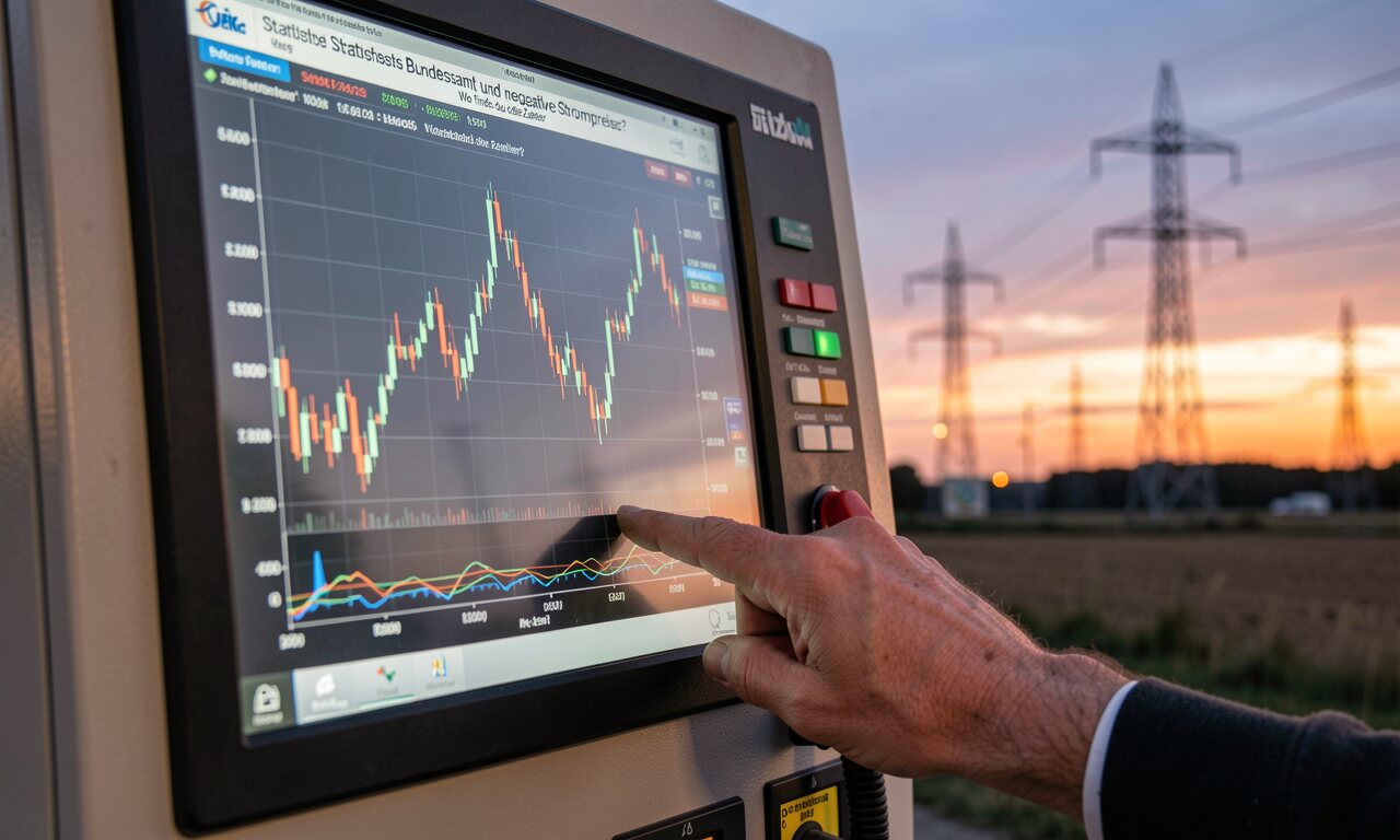 Statistisches Bundesamt und negative Strompreise: Wo findest du die Zahlen?
