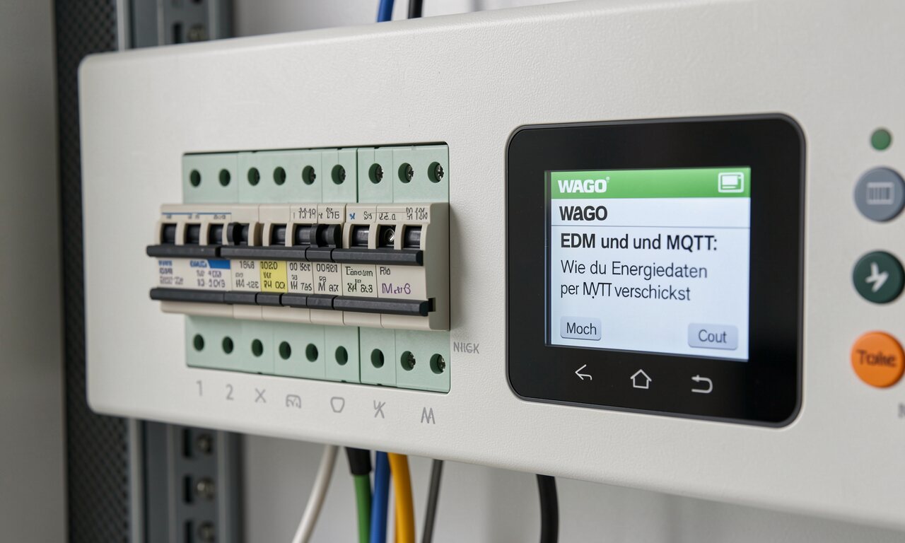 WAGO EDM und MQTT: Wie du Energiedaten per MQTT verschickst