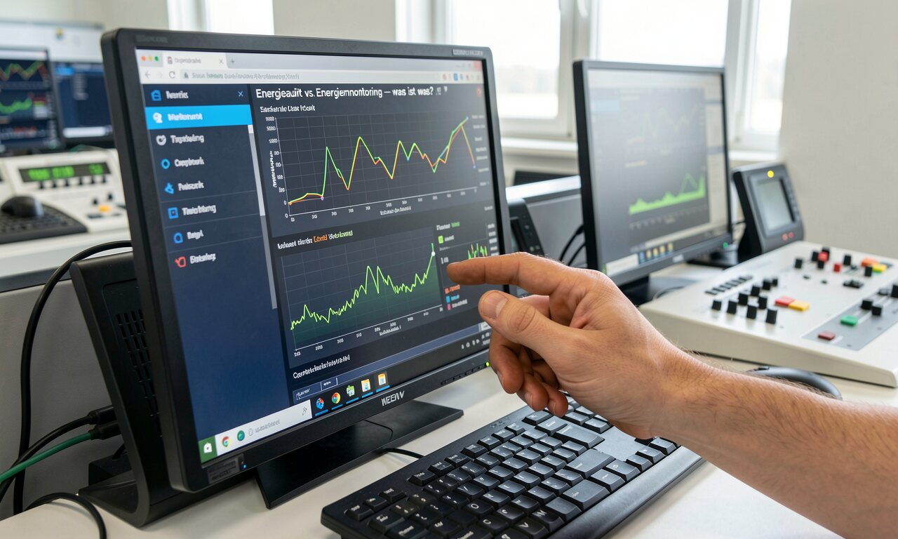 Energiemonitoring: Echtzeit-Daten & Transparenz