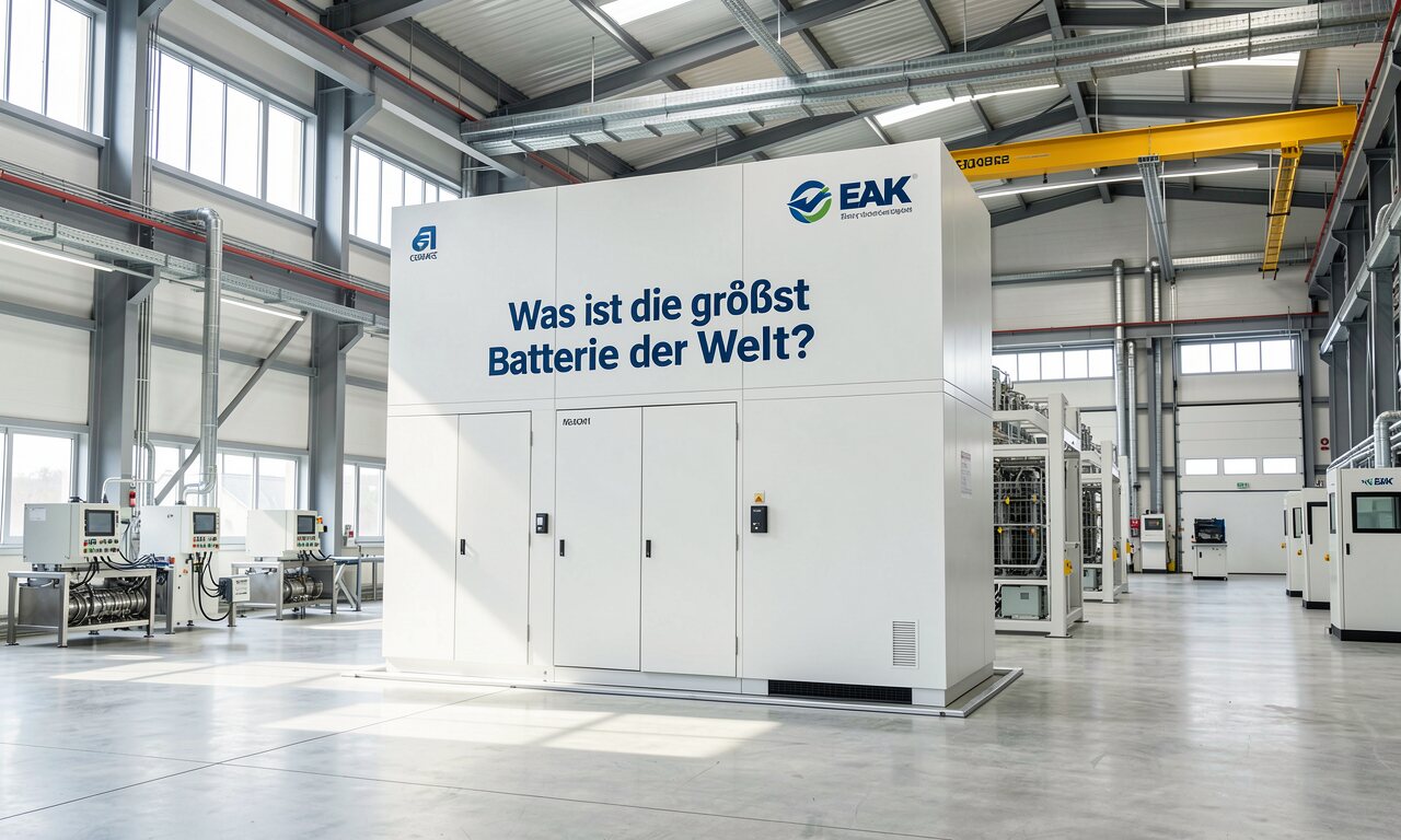 Was ist die größte Batterie der Welt?