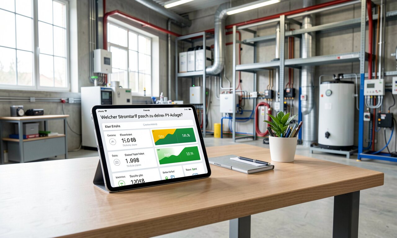 Welcher Stromtarif passt zu deiner PV-Anlage?