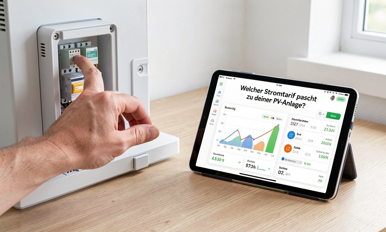 Welcher Stromtarif passt zu deiner PV-Anlage?
