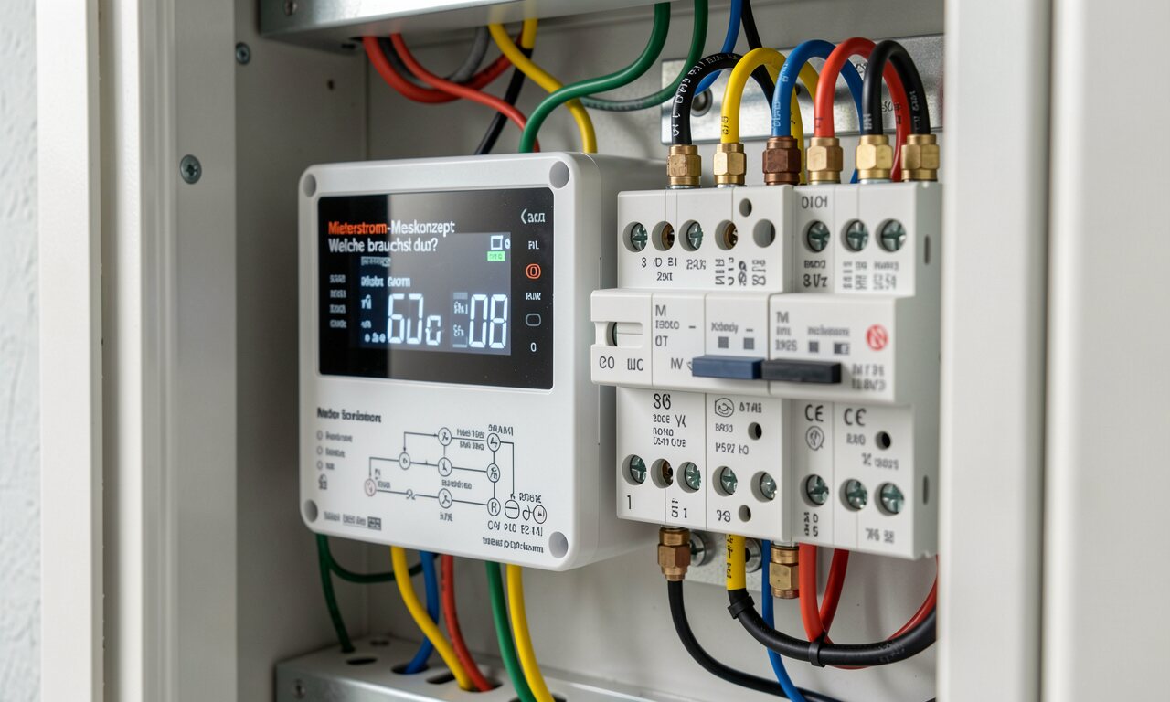 Mieterstrom-Messkonzept mit Echtzeit-Monitoring: welcher Wert kommt wann?