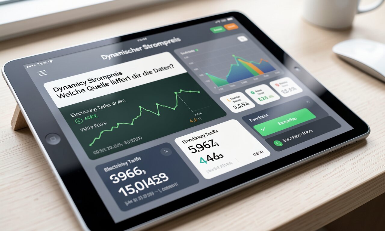 Dynamischer Strompreis per API: Welche Quelle liefert dir die Daten?