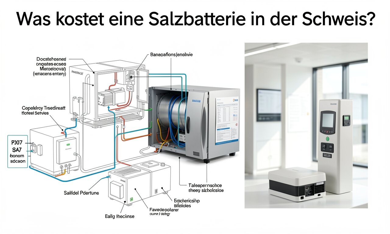 Was kostet eine Salzbatterie in der Schweiz?