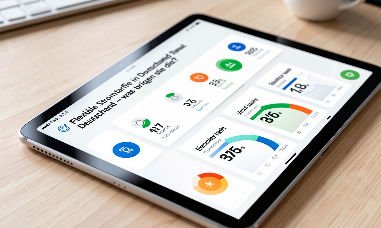Flexible Stromtarife in Deutschland – was bringen sie dir?