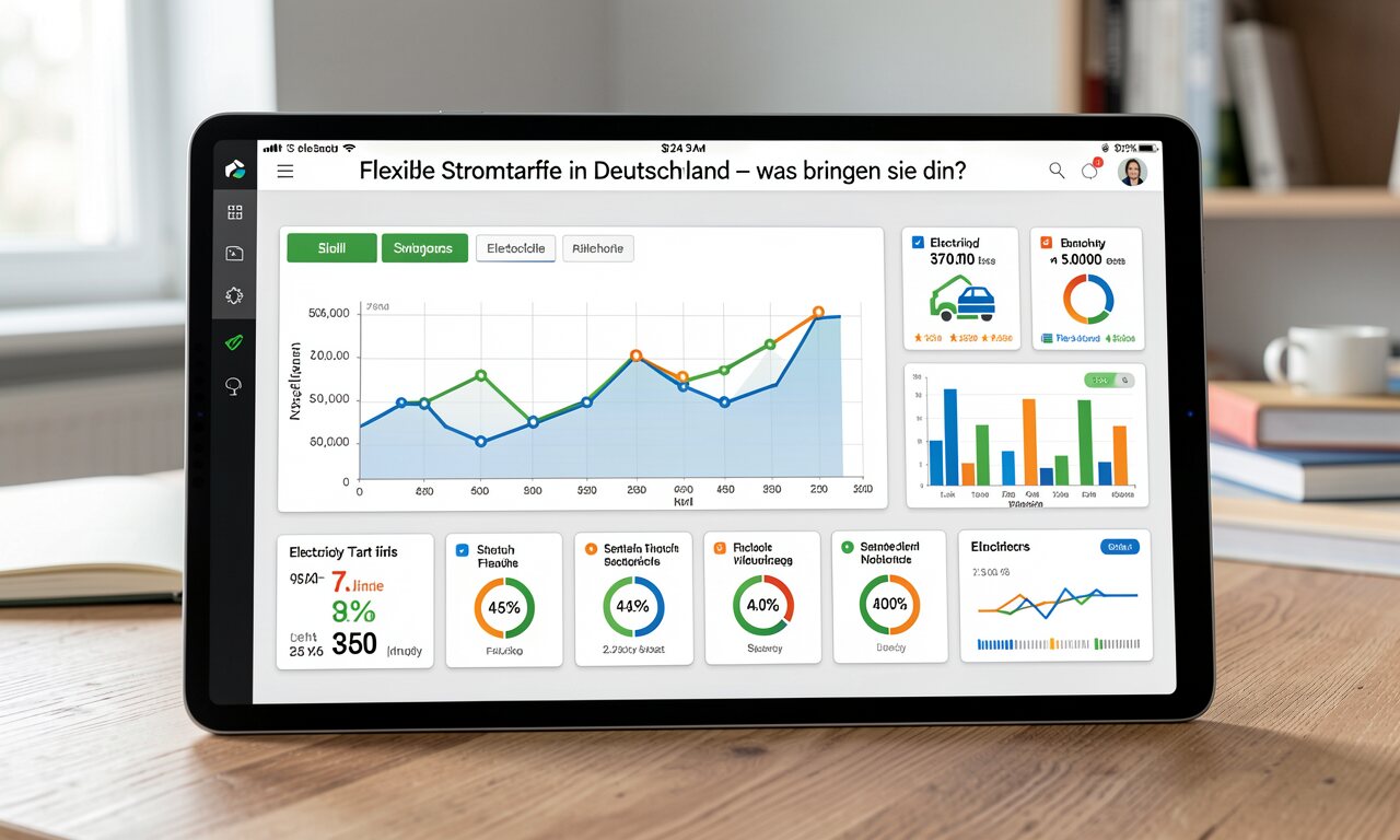 Flexible Stromtarife in Deutschland – was bringen sie dir?