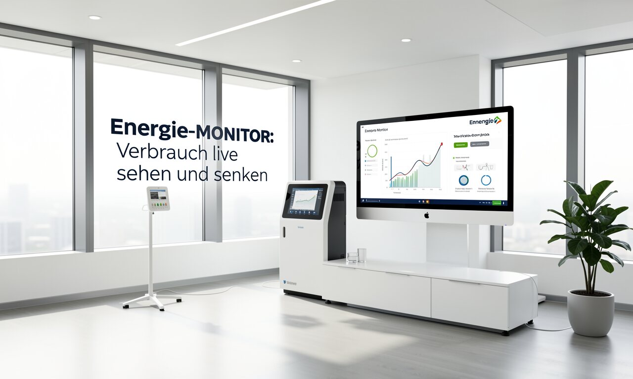 Energie-Monitor: Verbrauch live sehen und senken