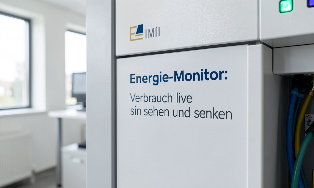 Energie-Monitor: Verbrauch live sehen und senken
