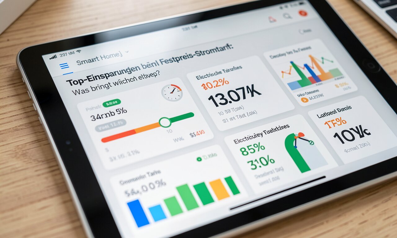 Top-Einsparungen beim Festpreis-Stromtarif: Was bringt wirklich etwas?