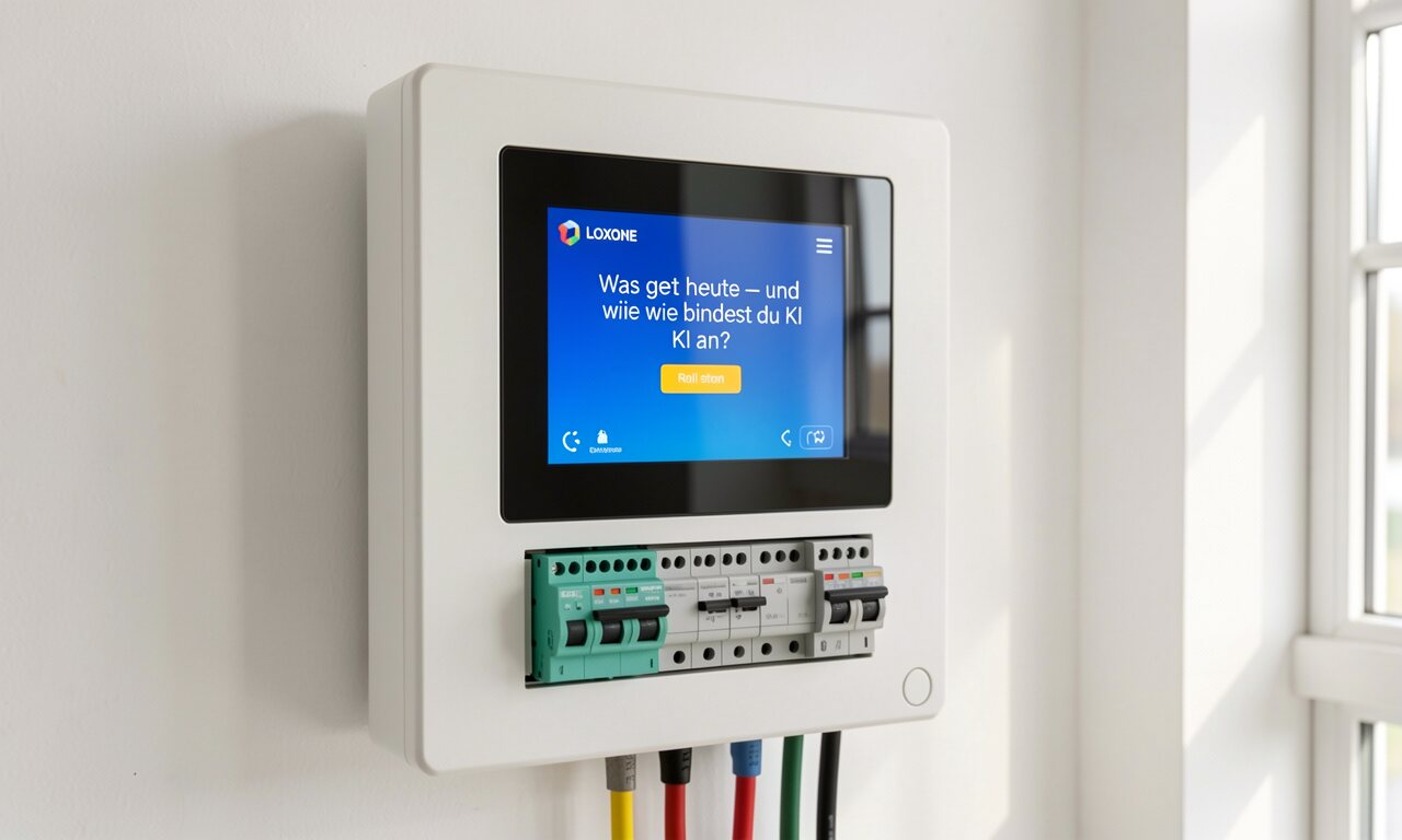 Loxone KI-Assistent: Was geht heute – und wie bindest du KI an?