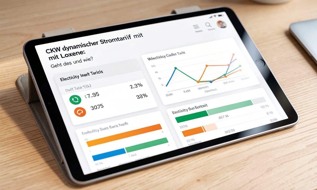 CKW dynamischer Stromtarif mit Loxone: Geht das und wie?