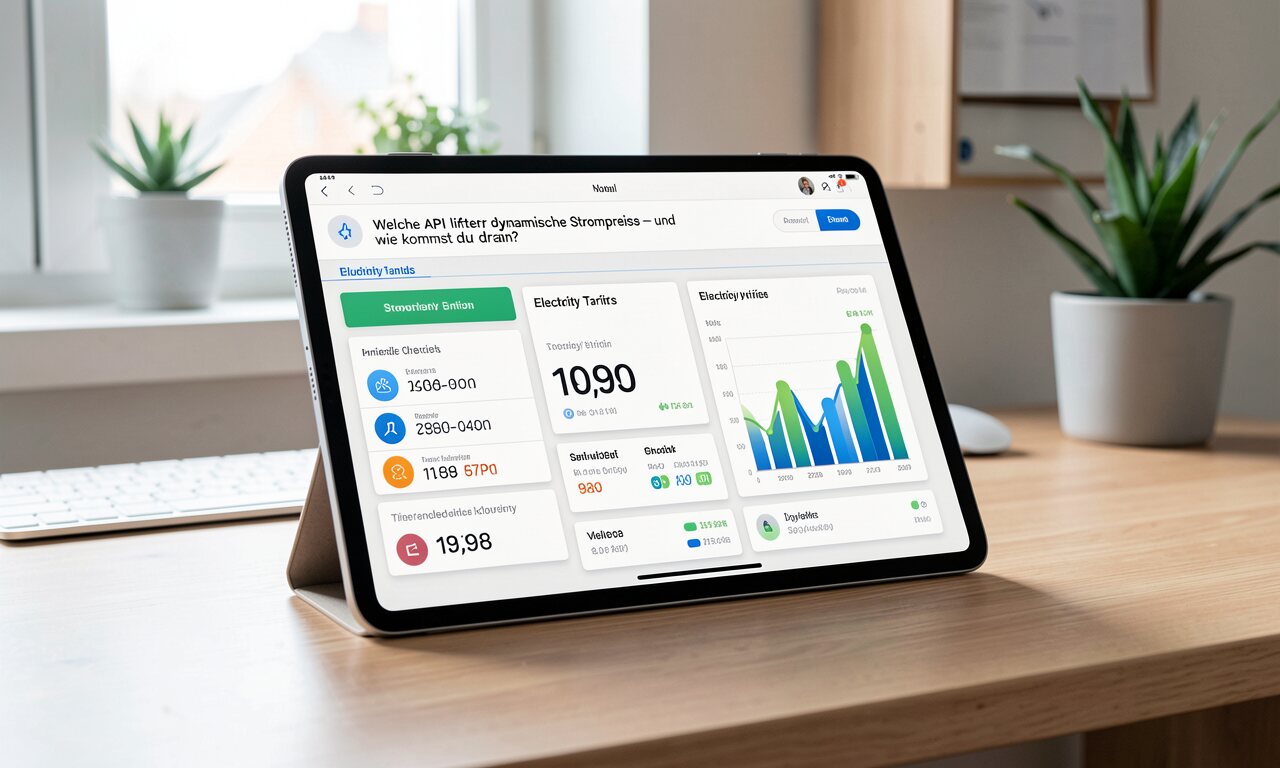 Welche API liefert dynamische Strompreise – und wie kommst du dran?