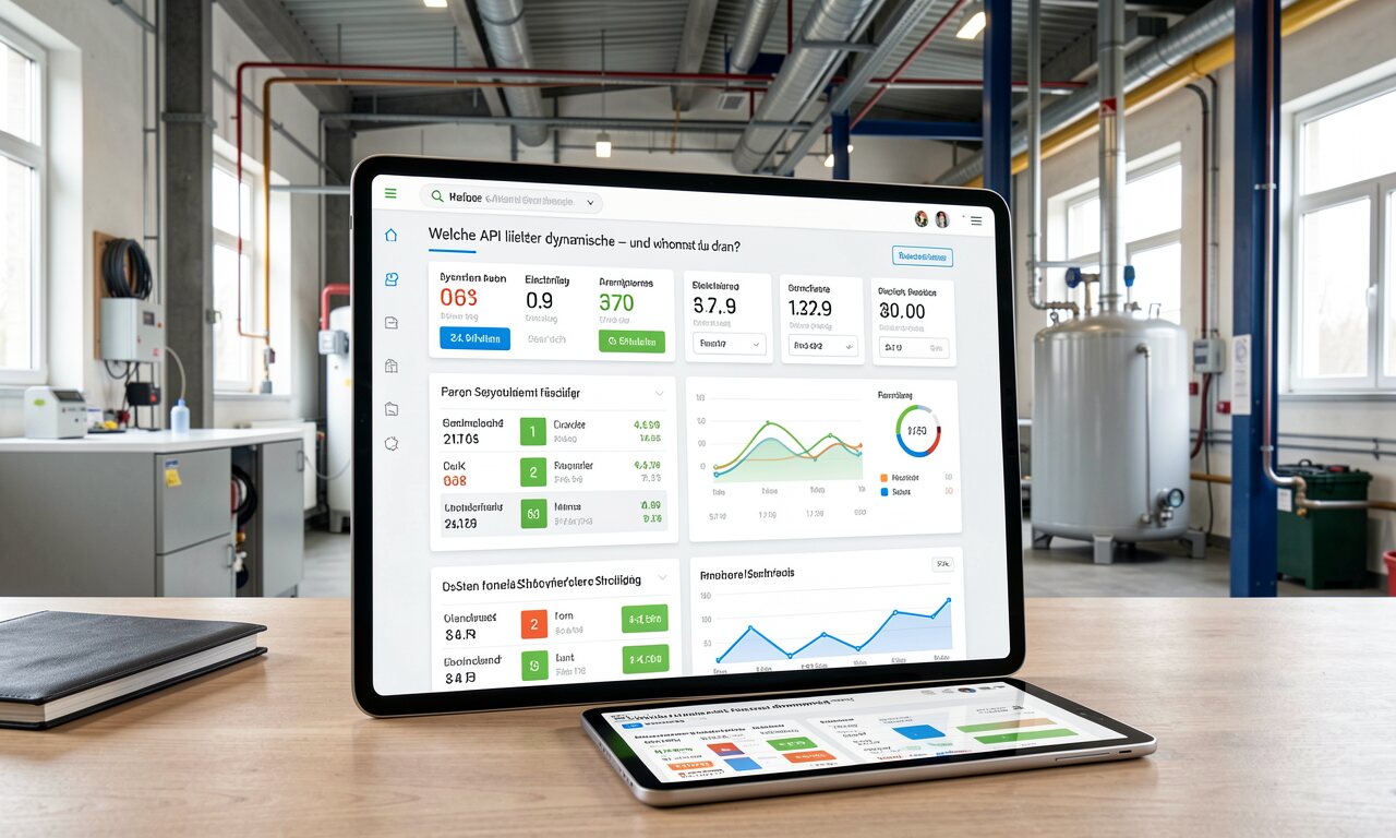Welche API liefert dynamische Strompreise – und wie kommst du dran?