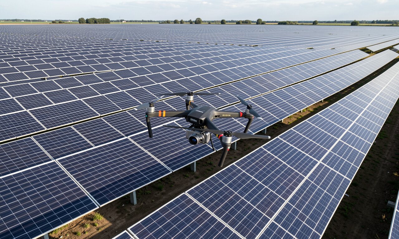 Preis für Drohnenbilder von deiner Solaranlage