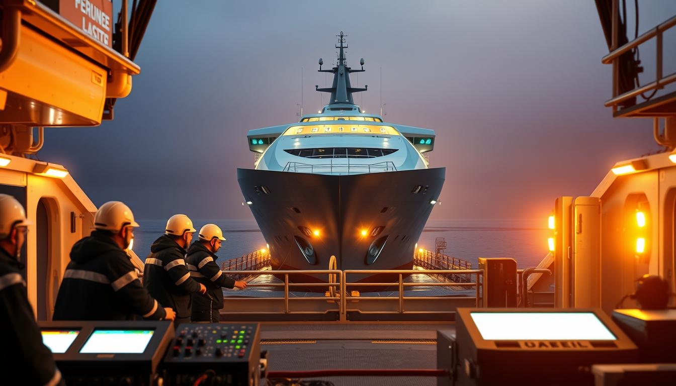 Inbetriebnahme elektrisches Seeschiff