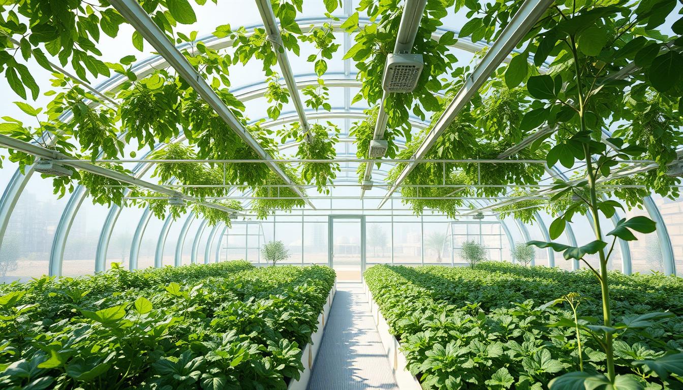 KI-Gewächshaus: Sensorik für Energie-Ertrags-Optimierung Stromfee.AI