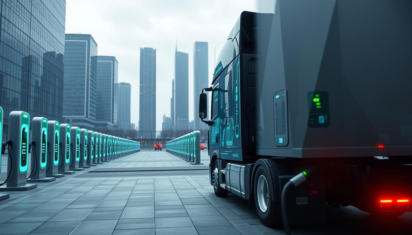 E-LKW, LKW Ladepunkte Deutschland, Ladeinfrastruktur Schwertransport, Megawatt