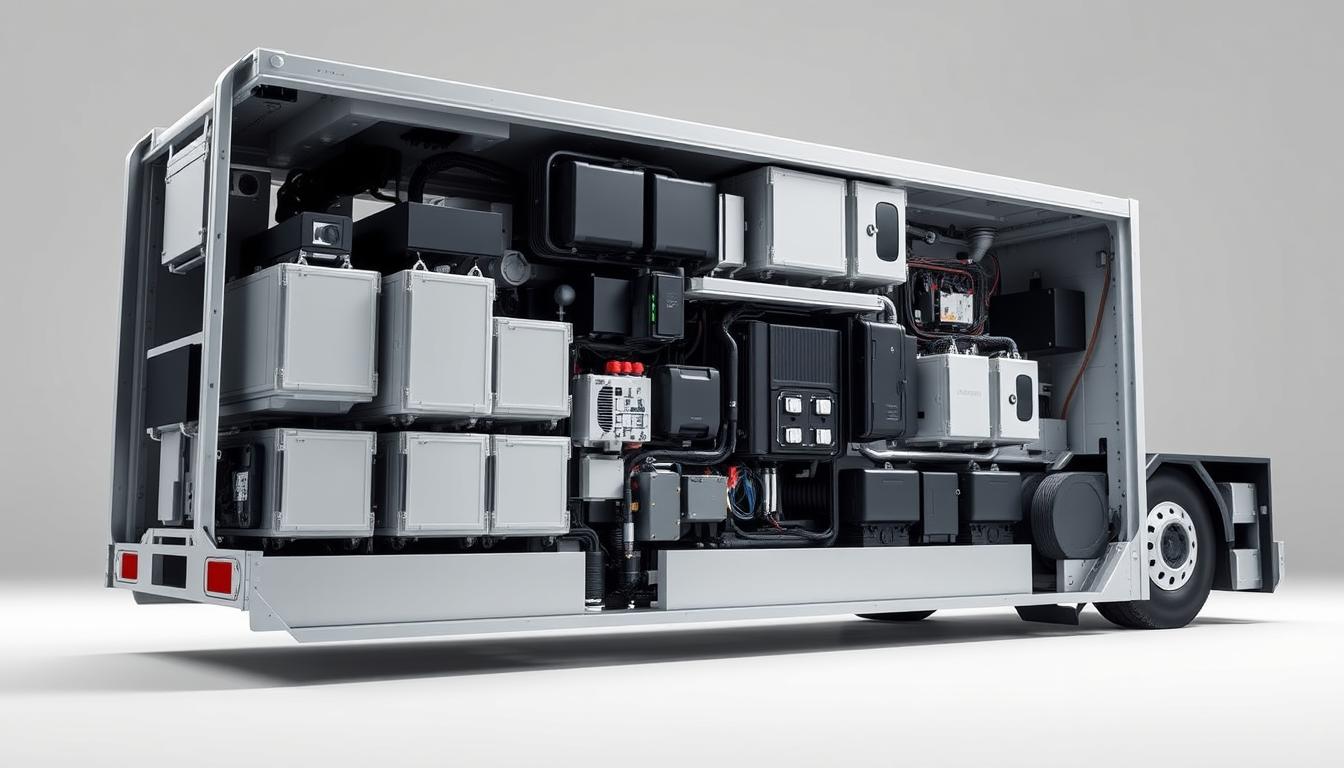 Mercedes-Benz eActros 600 battery system design