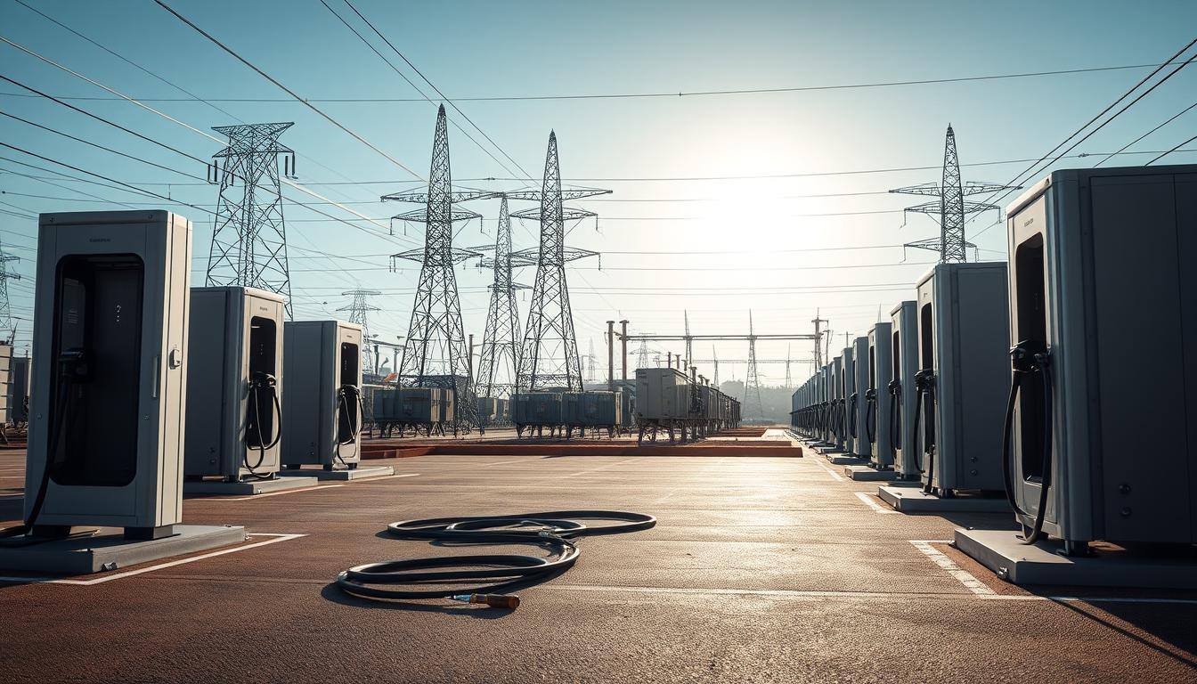 HGV charging, EV peak load, load management, peak shaving, smart charging, MCS,