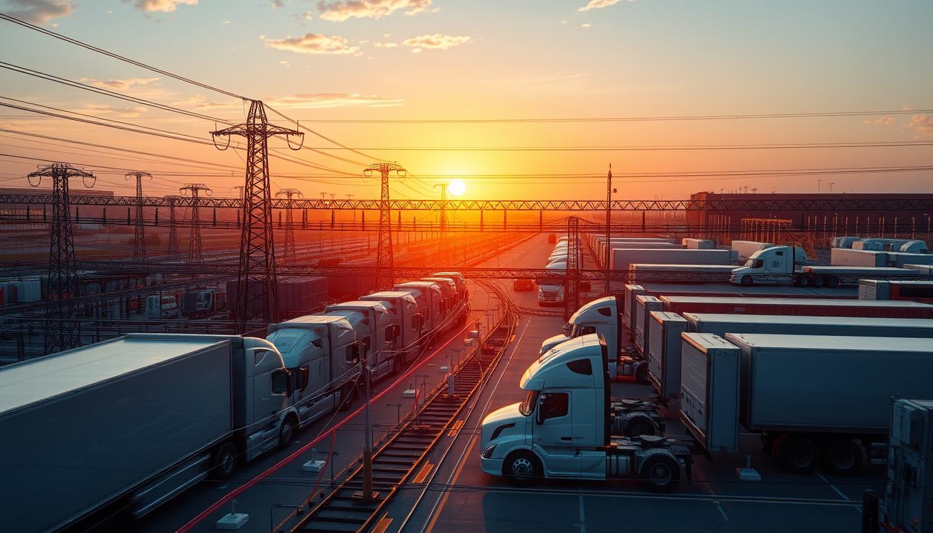 Megawatt-Charging-System Infrastruktur
